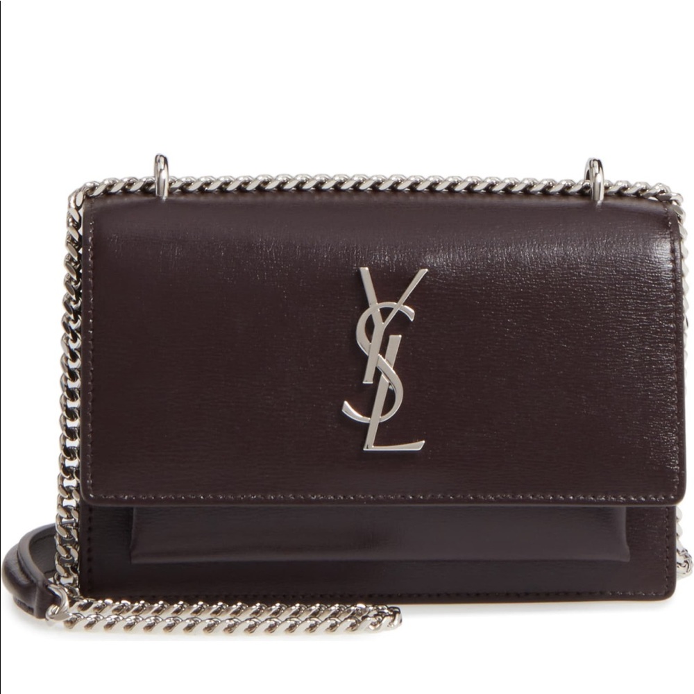 Saint Laurent Sunset Wallet on a Chain